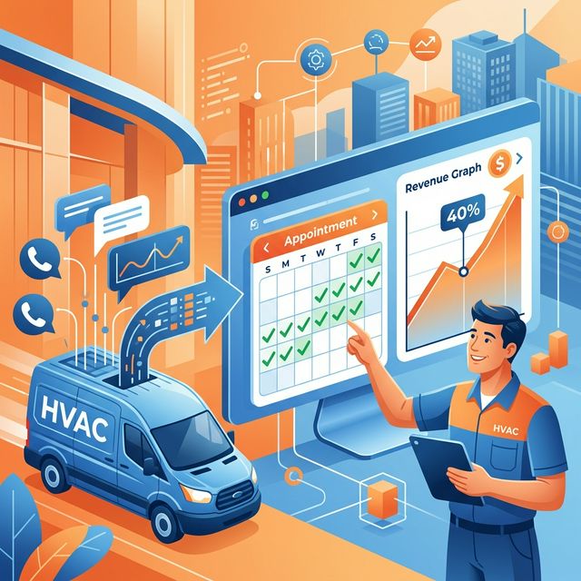 Case Study: HVAC Company Increases Bookings by 40% with AI